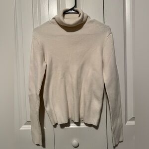 Ralph Lauren Women’s Cream Turtleneck Sweater